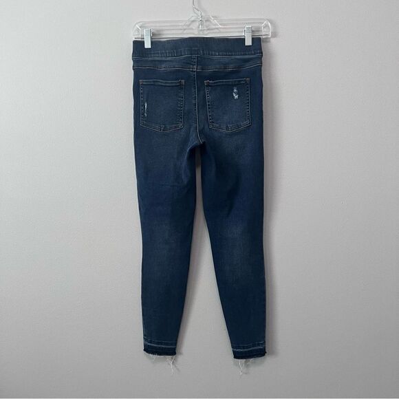 Spanx Distressed High Rise Ankle Skinny Jeans Size S - Picture 4 of 10